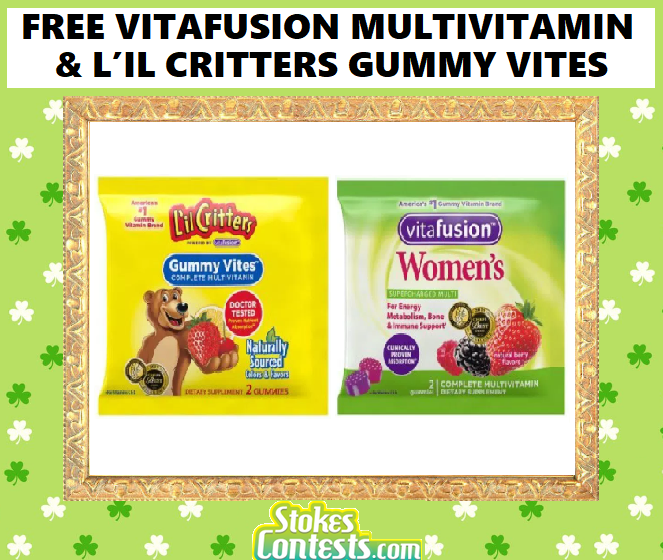Image FREE Vitafusion Women’s Multivitamin & FREE L’il Critters Gummy Vites