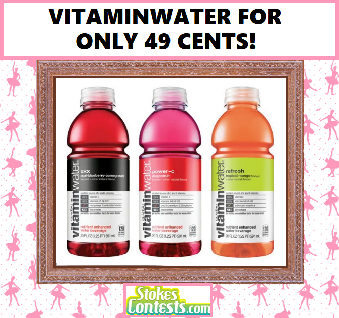 Image VitaminWater for ONLY 49 CENTS!