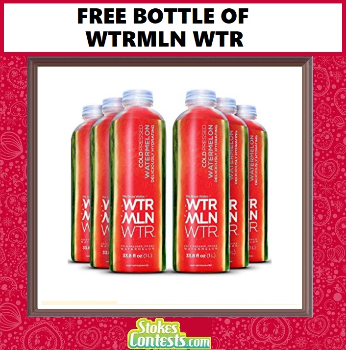 Image FREE Bottle of WTRMLN WTR 