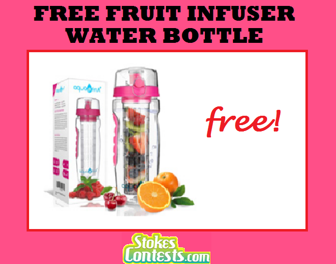 Image FREE Fruit Infuser Water Bottle