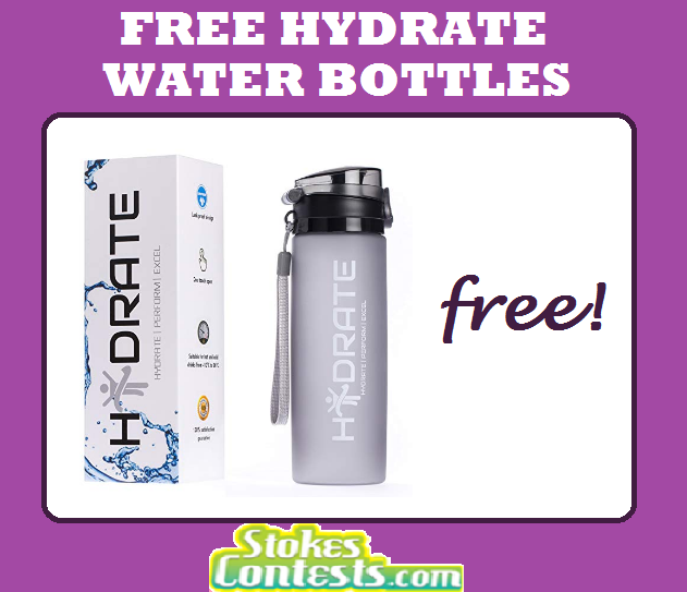 Image FREE Hydrate Water Bottles