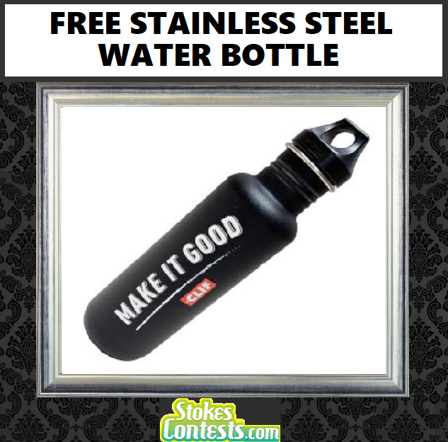 Image FREE Stainless Steel Water Bottle
