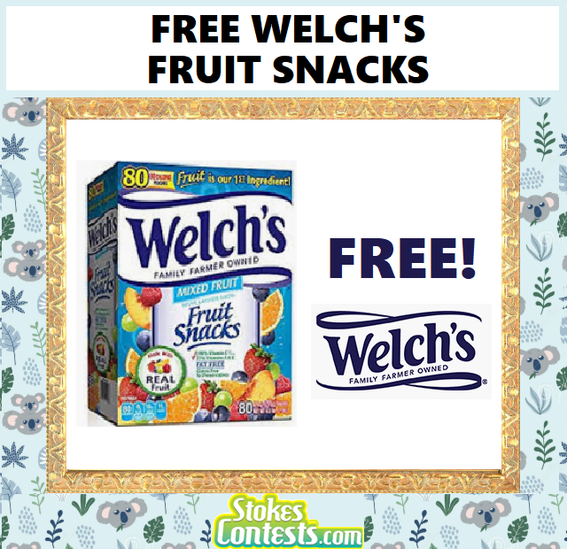 Image FREE Welch's Fruit Snacks