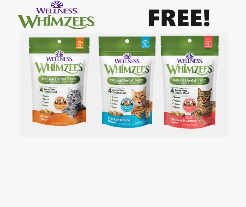 Image FREE Wellness Whimzees Cat Treats 