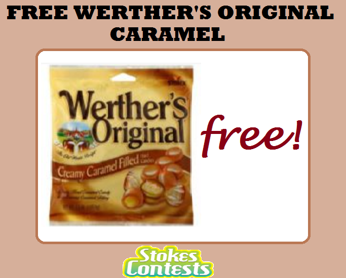 Image FREE Werther's Origina Caramel Bag TODAY ONLY!