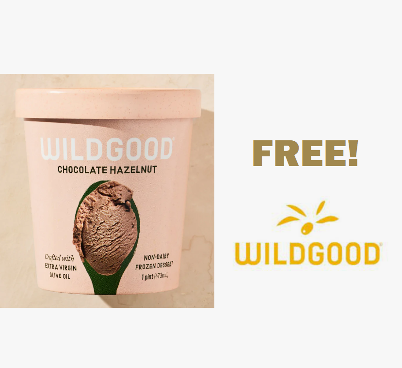 Image FREE Pint Of Wildgood Ice Cream