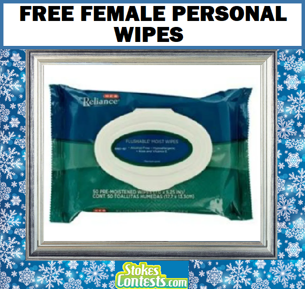 Image FREE Female Personal Wipes
