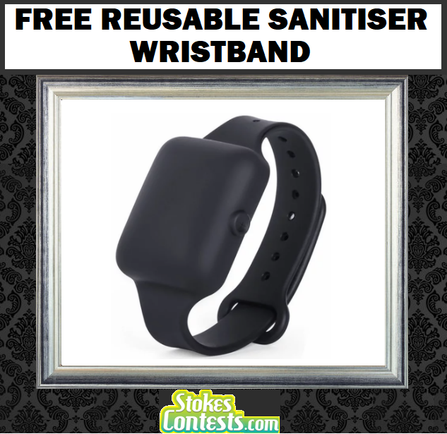 Image FREE Reusable Sanitiser Wristband