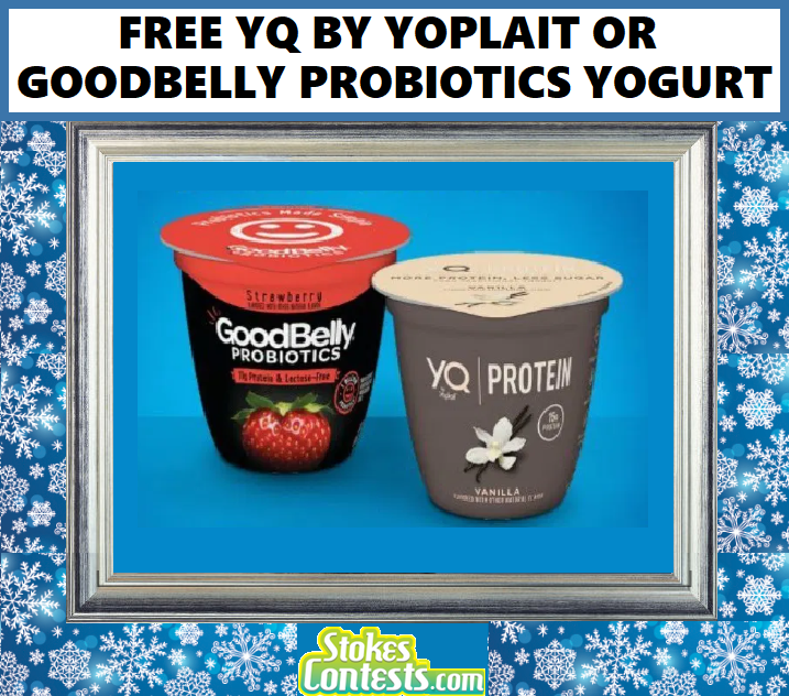 Image FREE YQ by Yoplait or Goodbelly Probiotics Yogurt TODAY!
