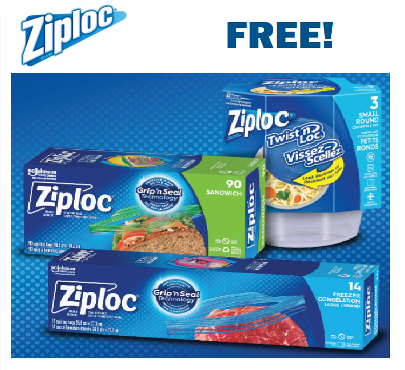 Image FREE Ziploc Bags