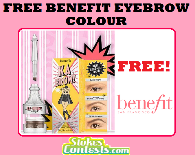 Image FREE Benefit Eyebrow Colour Opportunity
