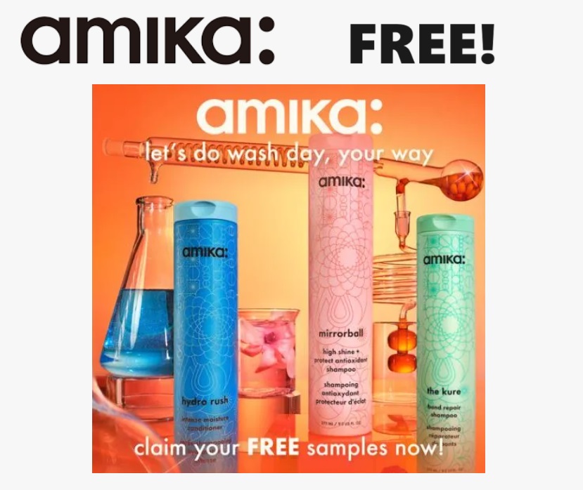 Image FREE Amika Hair Care Products