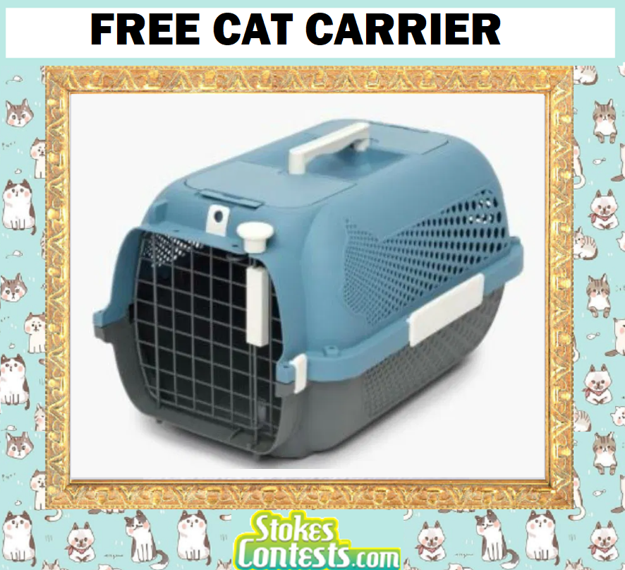Image FREE Cat Carrier!