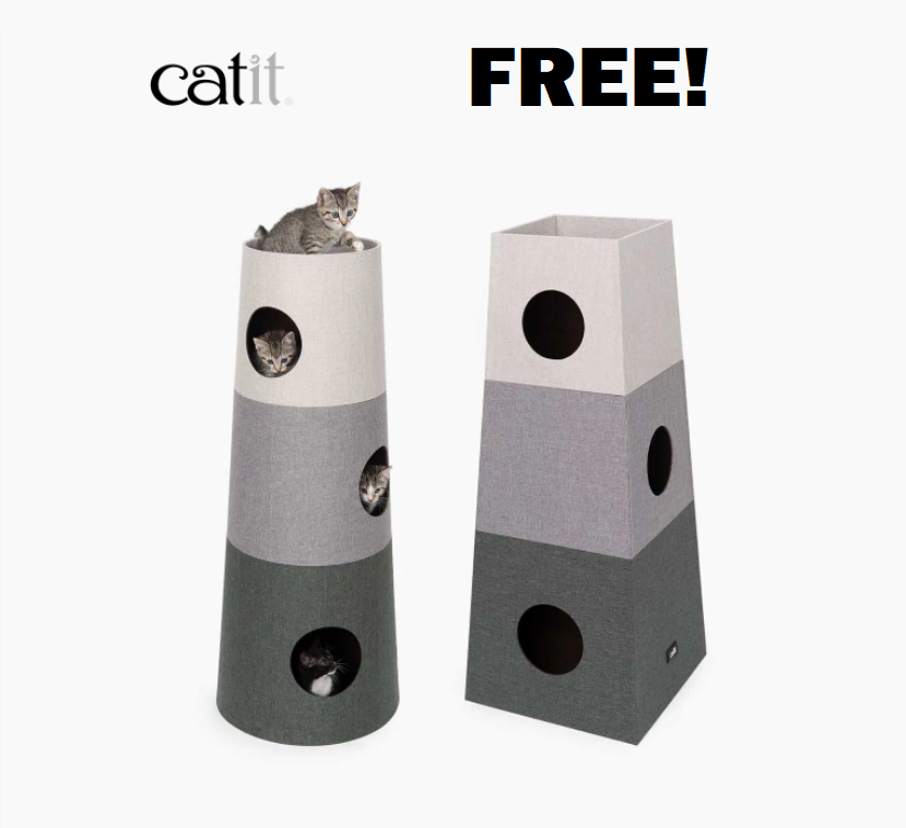 Image FREE Catit Stacking Tower for Cats!