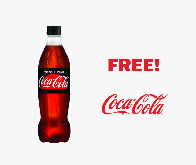 Image FREE Coca-Cola Zero Bottle