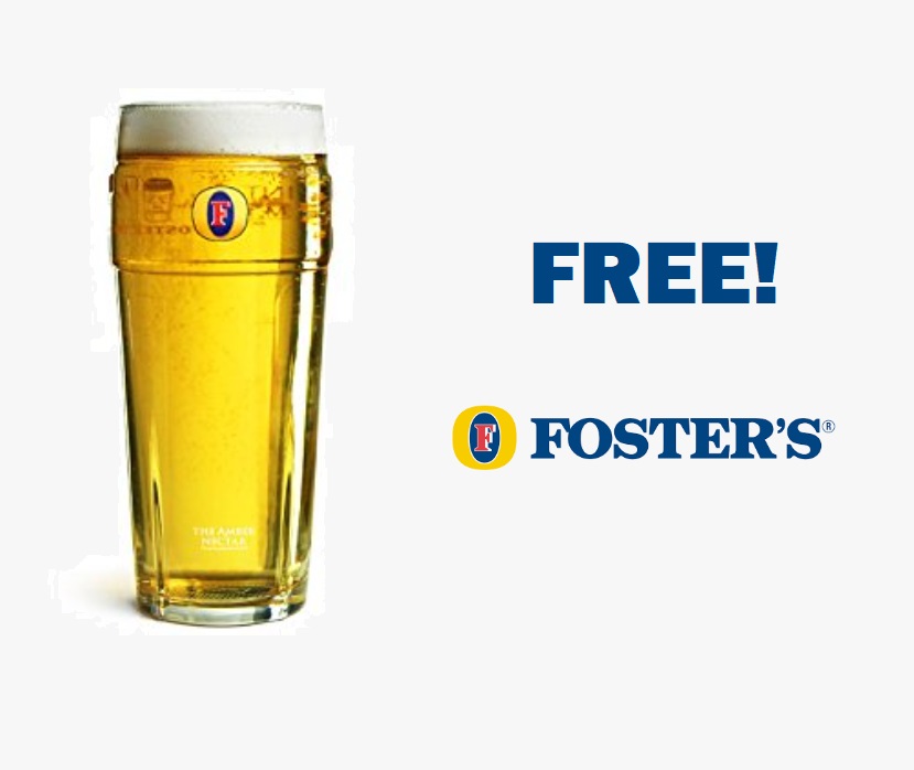 Image FREE Foster’s Pints