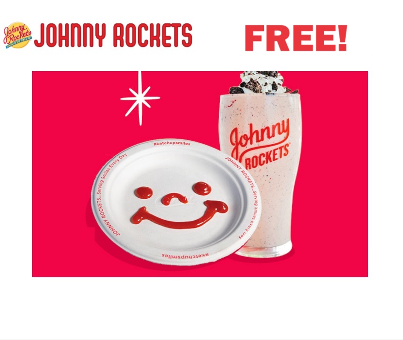 Image FREE Shake at Johnny Rockets for You and a Friend!