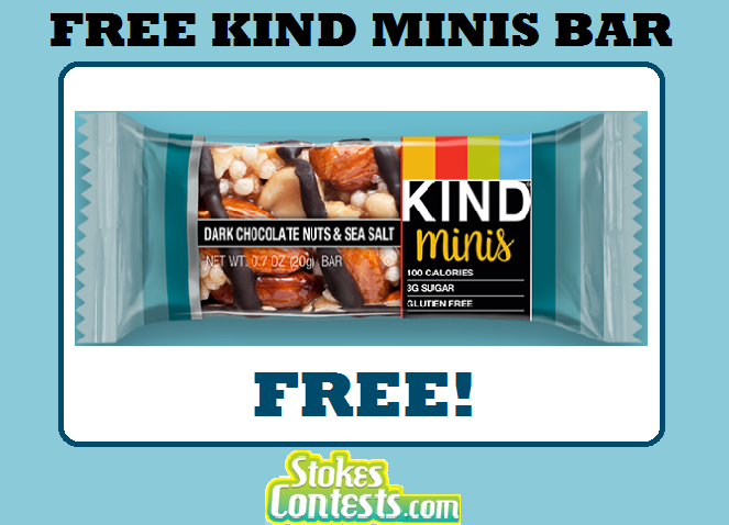 Image FREE Kind Minis Bar.