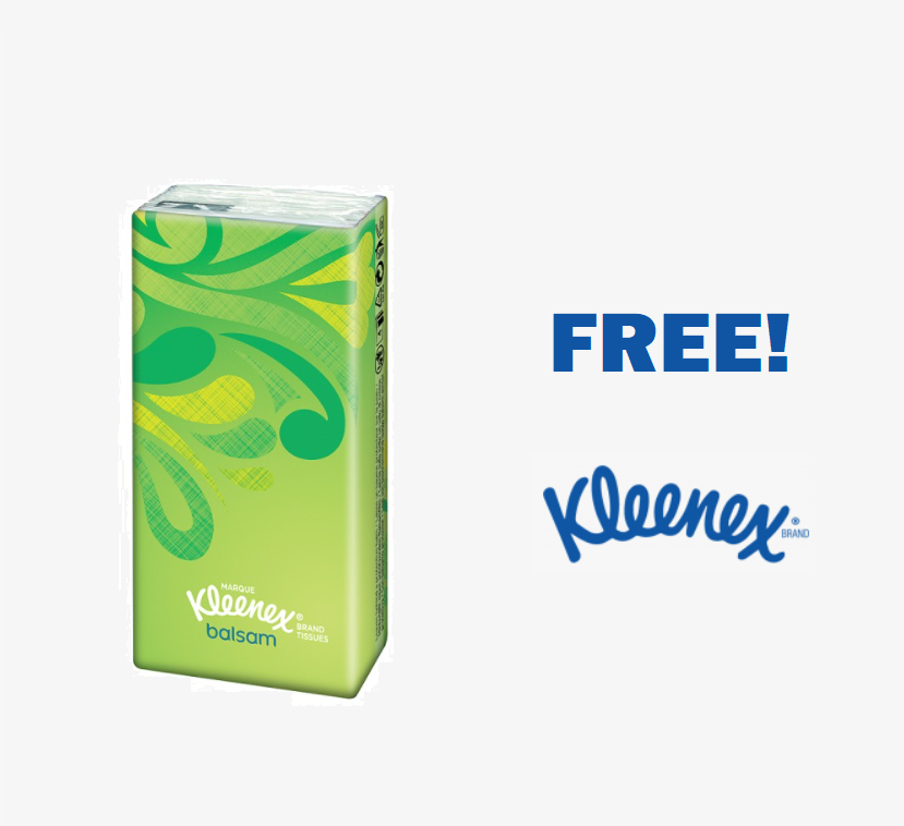Image FREE Kleenex Tissues Pack