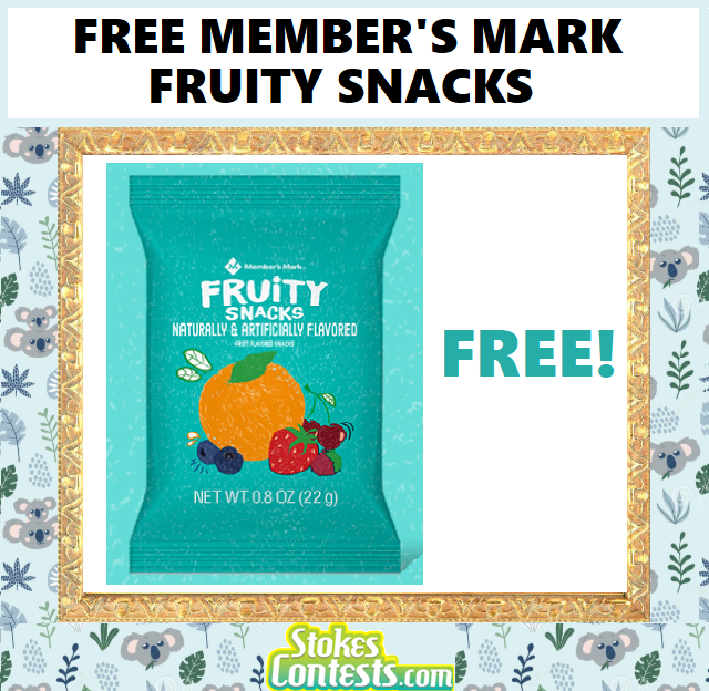Image FREE Member’s Mark Fruity Snacks 