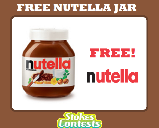 Image FREE Jar of Nutella 