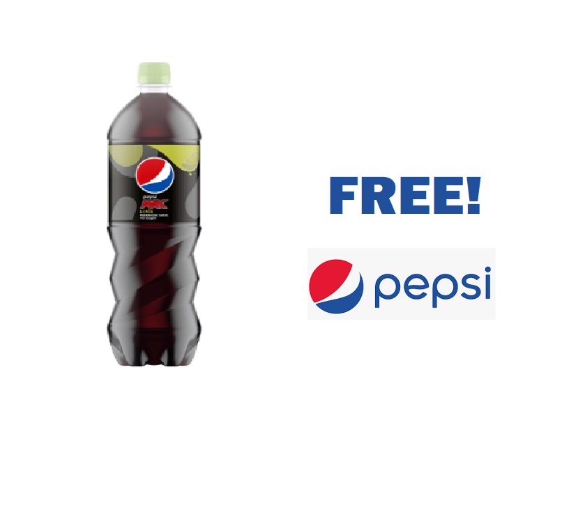 Image FREE Pepsi Max Bottle!