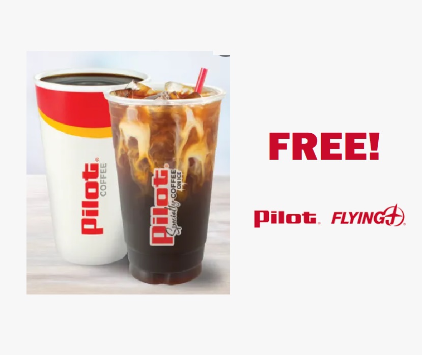 Image FREE Cold Brew Coffee at Pilot Flying J Stores! TODAY ONLY!