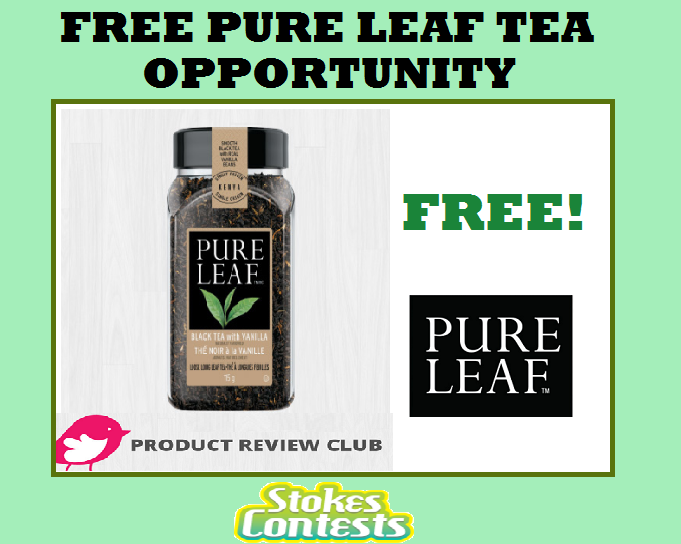 Image FREE Pure Leaf Tea Opportunity.