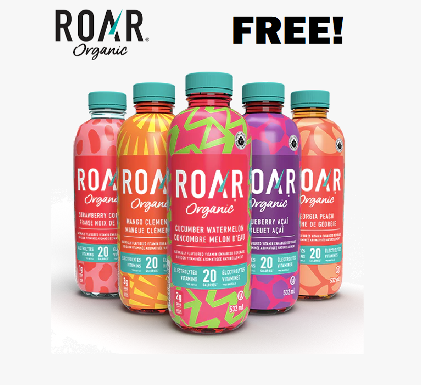Image 3 FREE Roar Organic Drinks 