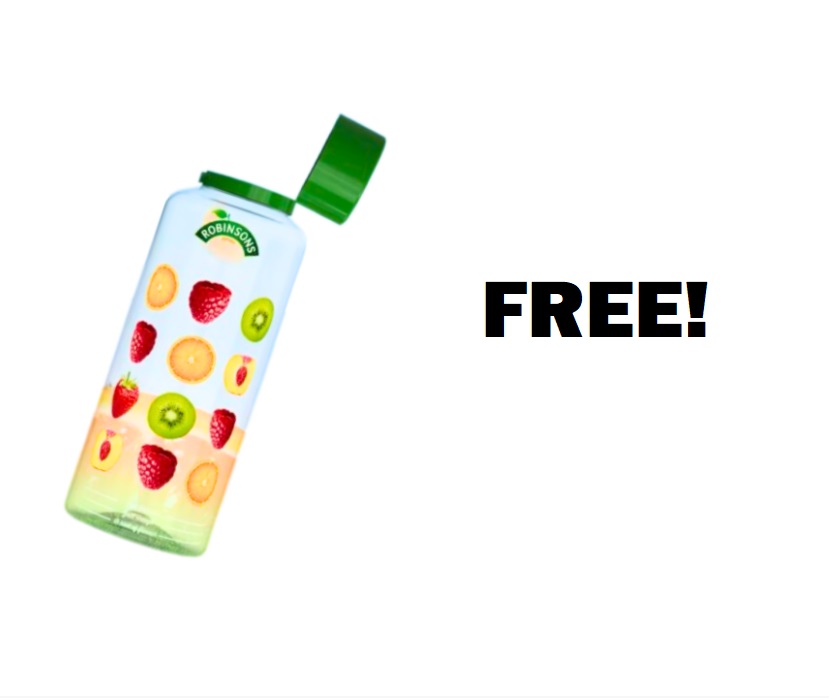Image FREE Robinsons Water Bottles!