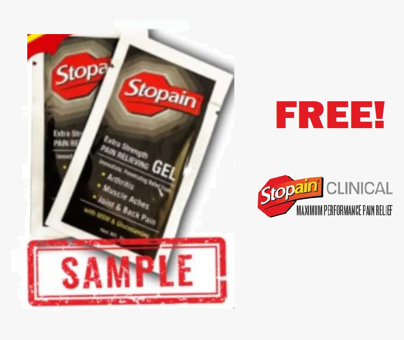 Image FREE Stopain Extra Strength Gel Sample Pack