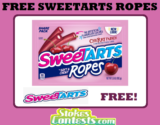 Image FREE SweeTARTS Ropes Candy