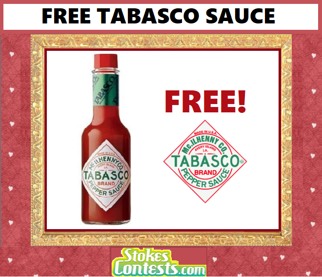 Image FREE Tabasco Sauce!!