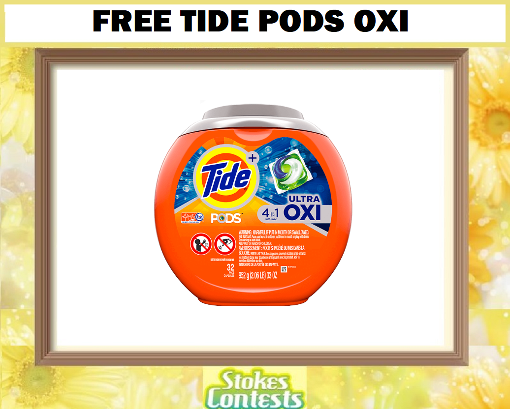 Image FREE Tide Pods Oxi!!