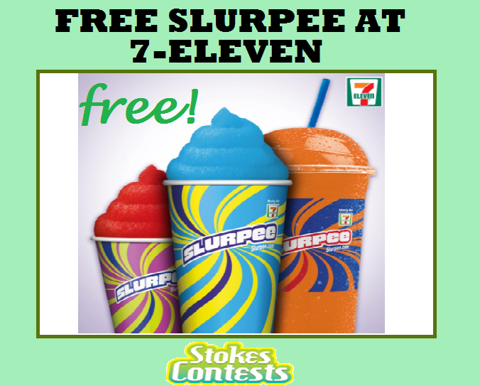 Image FREE Slurpee at 7-Eleven