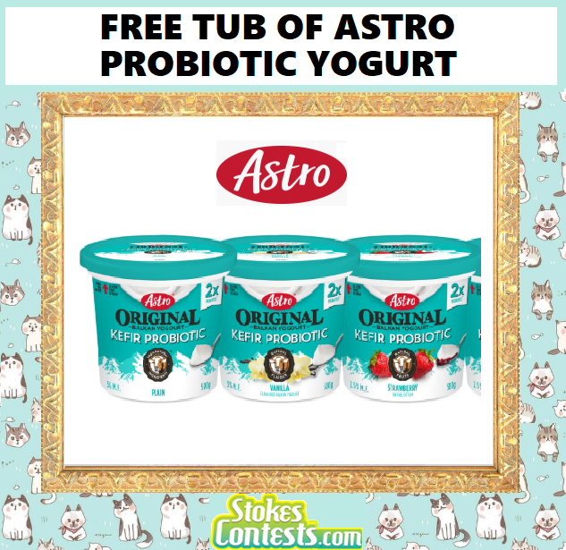 Image FREE Astro Original Probiotic Yogurt!