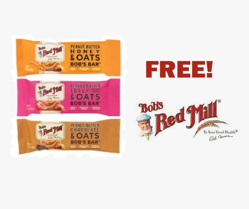 Image FREE Bob's Red Mill Snack Bar!