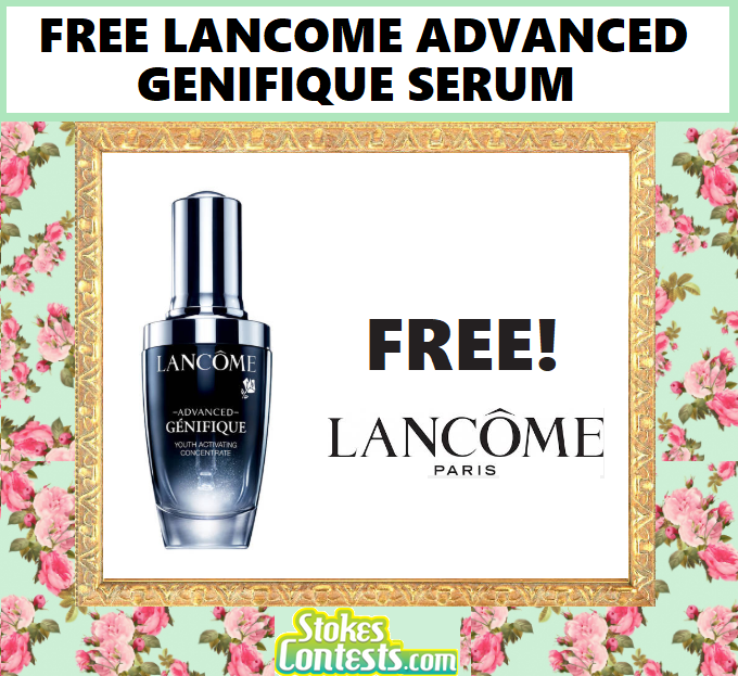 Image FREE Lancome Advanced GENIFIQUE Serum.