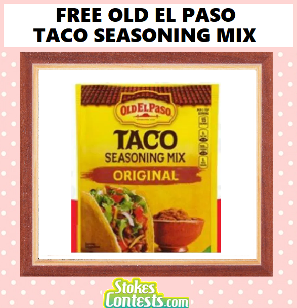 Image FREE Old El Paso Taco Seasoning