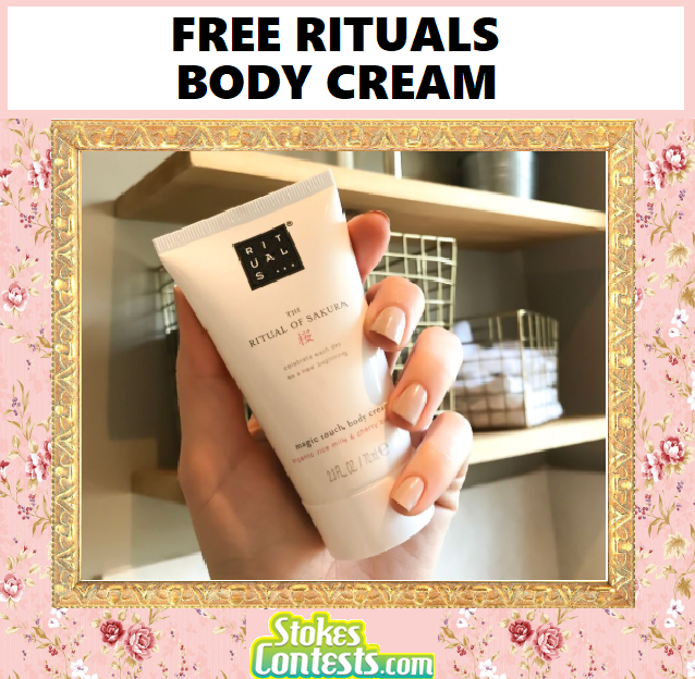 Image FREE Rituals Body Cream!