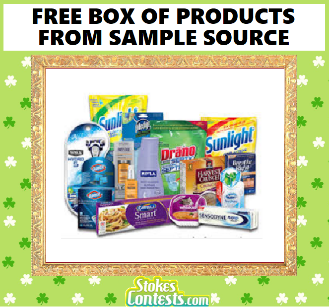 Image .FREE BOX of Products from Sample Source!