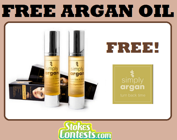 Image FREE Simply Argan Oil Sample..