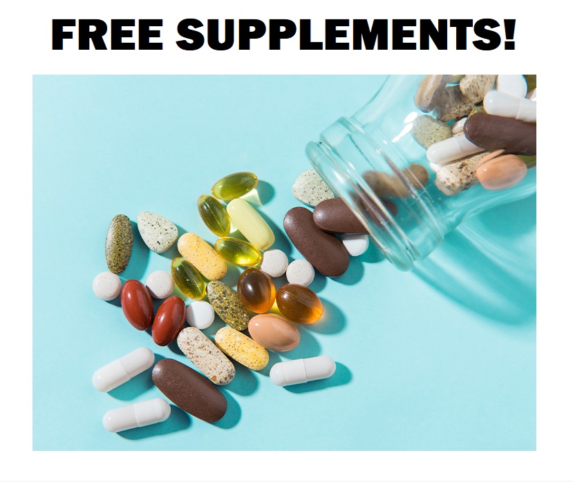 Image FREE Supplements/Vitamins, Cough and Cold Products & Pet Care Products!