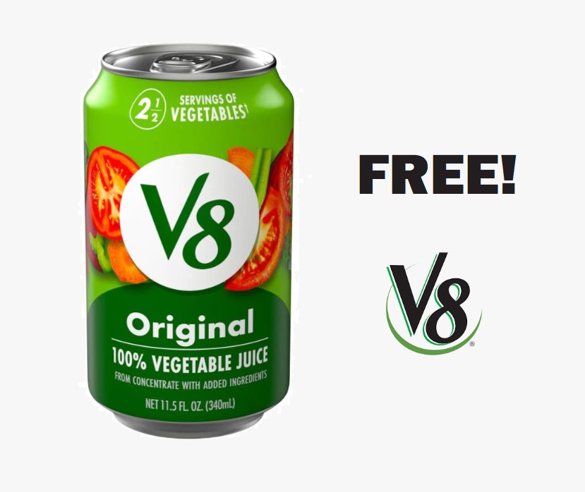 Image FREE V8 Juice at Casey’s General Store! TODAY ONLY!!