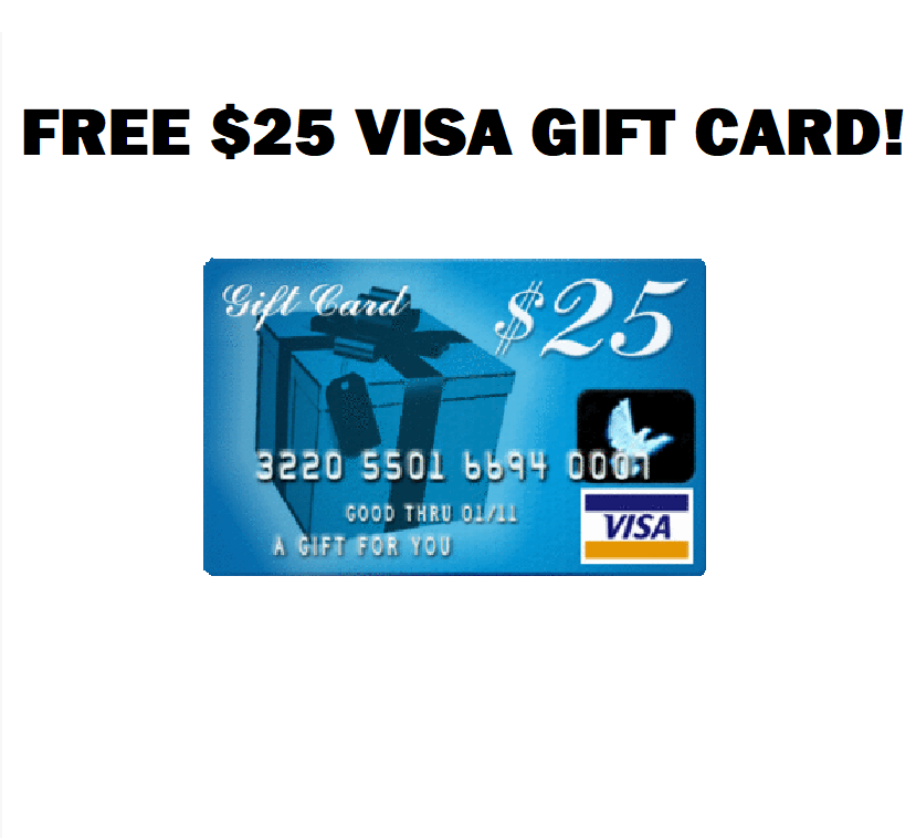 Image FREE $25 Visa Gift Card