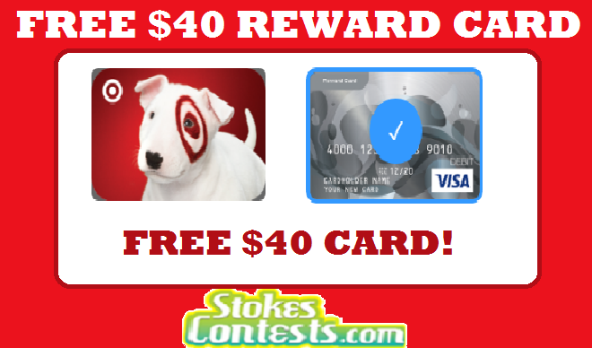 Image FREE $40 VISA, Amazon or Target Card!