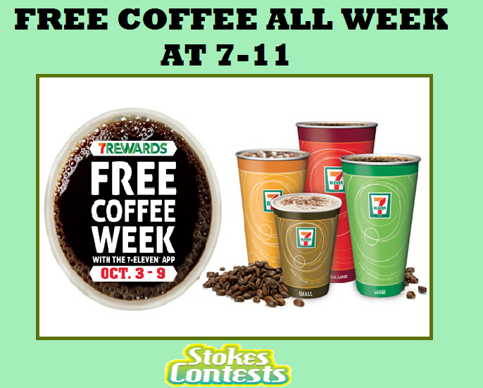 Image FREE Coffee ALL WEEK! at 7-11