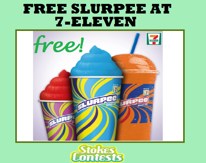 Image FREE Slurpee at 7-Eleven Canada 