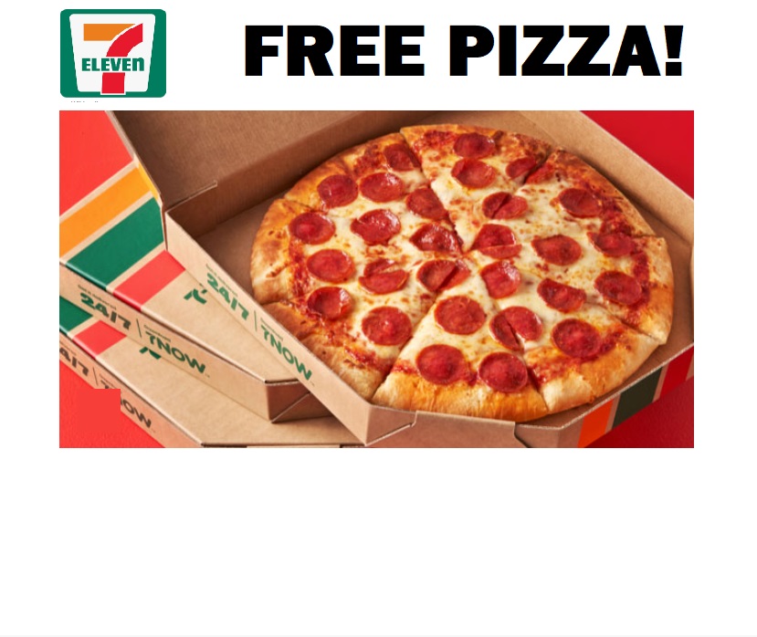 Image FREE Large Pizza at 7‑Eleven! TODAY ONLY!