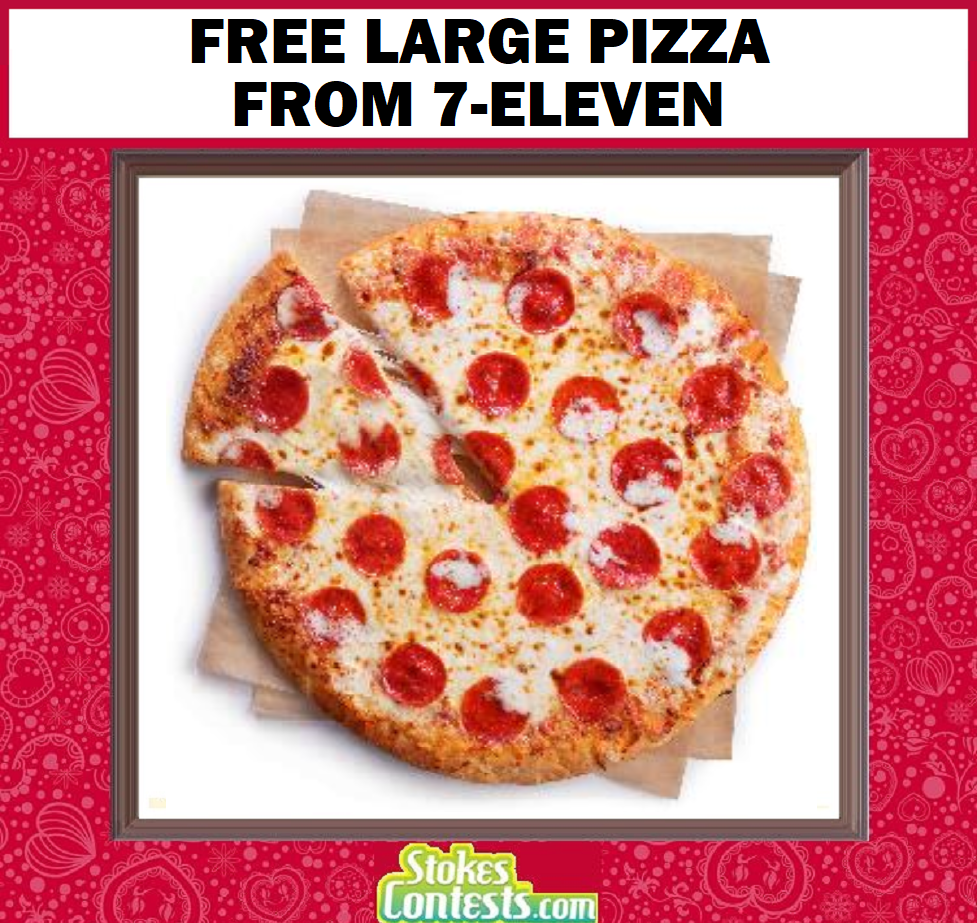 Image FREE Large Pizza from 7-Eleven